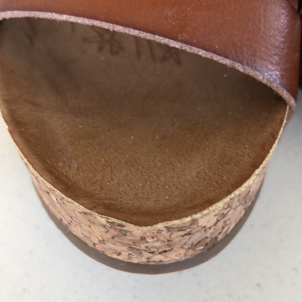 Women's Brown Leather Sandals by Blowfish Malibu - Picture 14 of 17